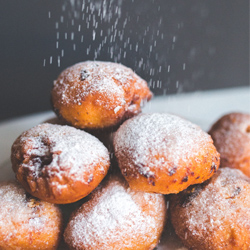 donuts with sugar