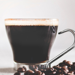 freshly ground colombian coffee